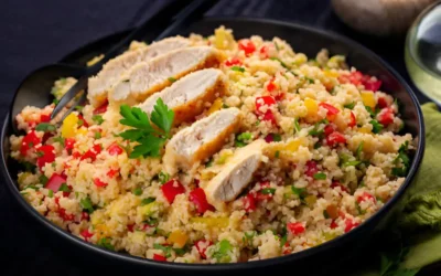 Easy Chicken and Couscous Recipe: A 30-Minute Mediterranean Feast